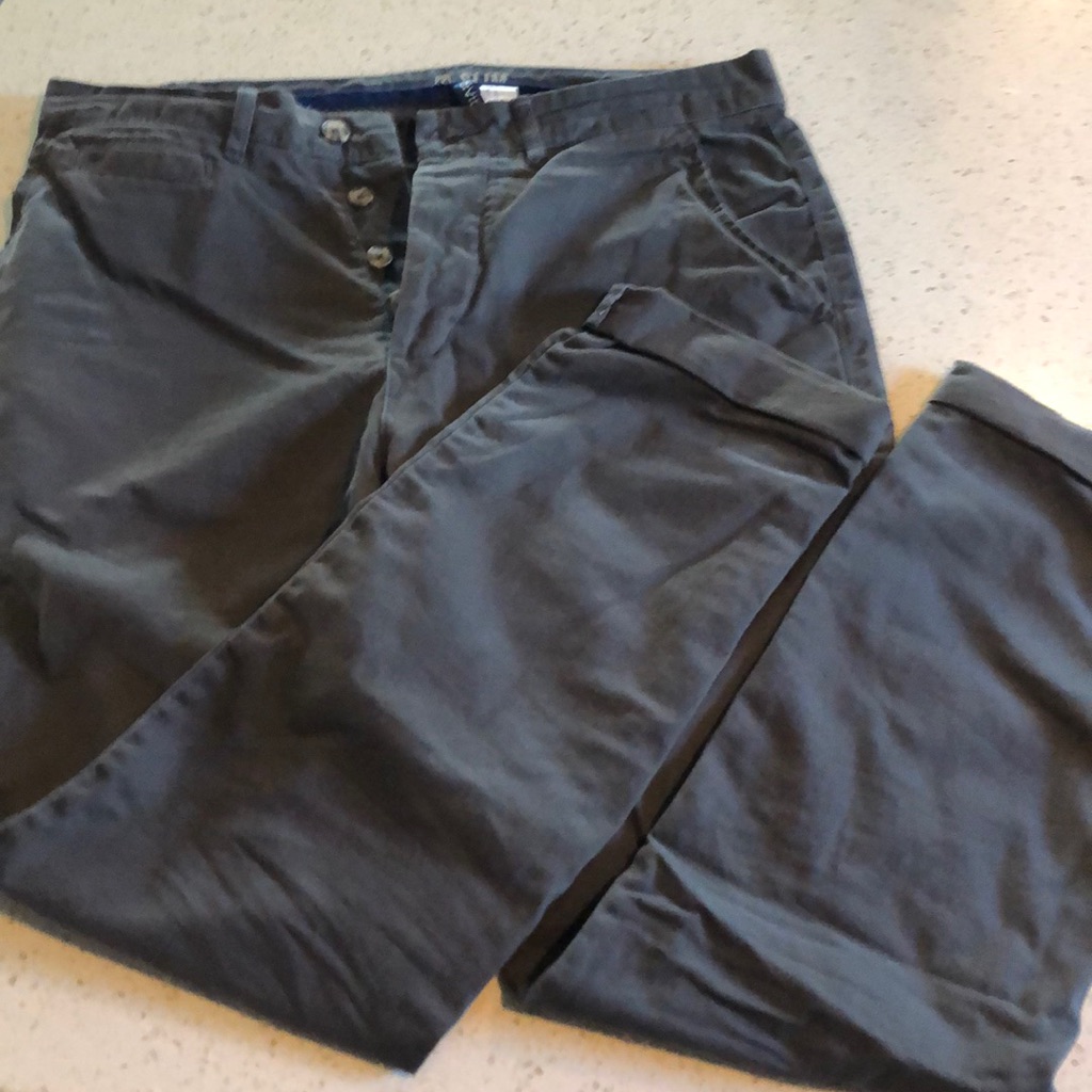 Gray Chinos